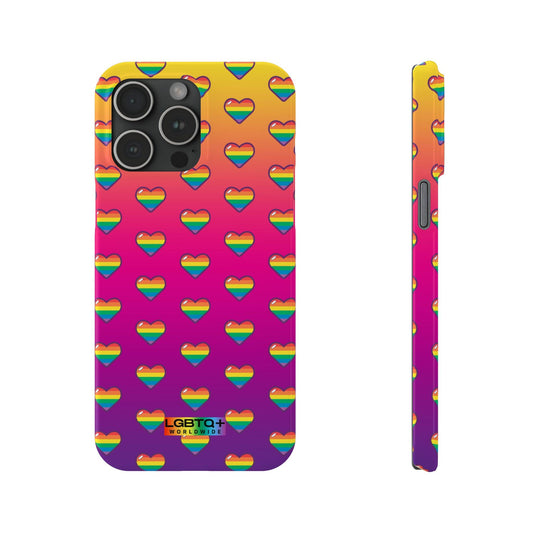 LGBTQWorldwide - ,,HERZEN" Handyhülle Accessories, Back-to-School, card, Glossy, iPhone, iPhone Cases, Phone accessory, Phone Cases, Samsung Cases, Slim lgbtq Bekleidung Accessoires unisex Zubehör