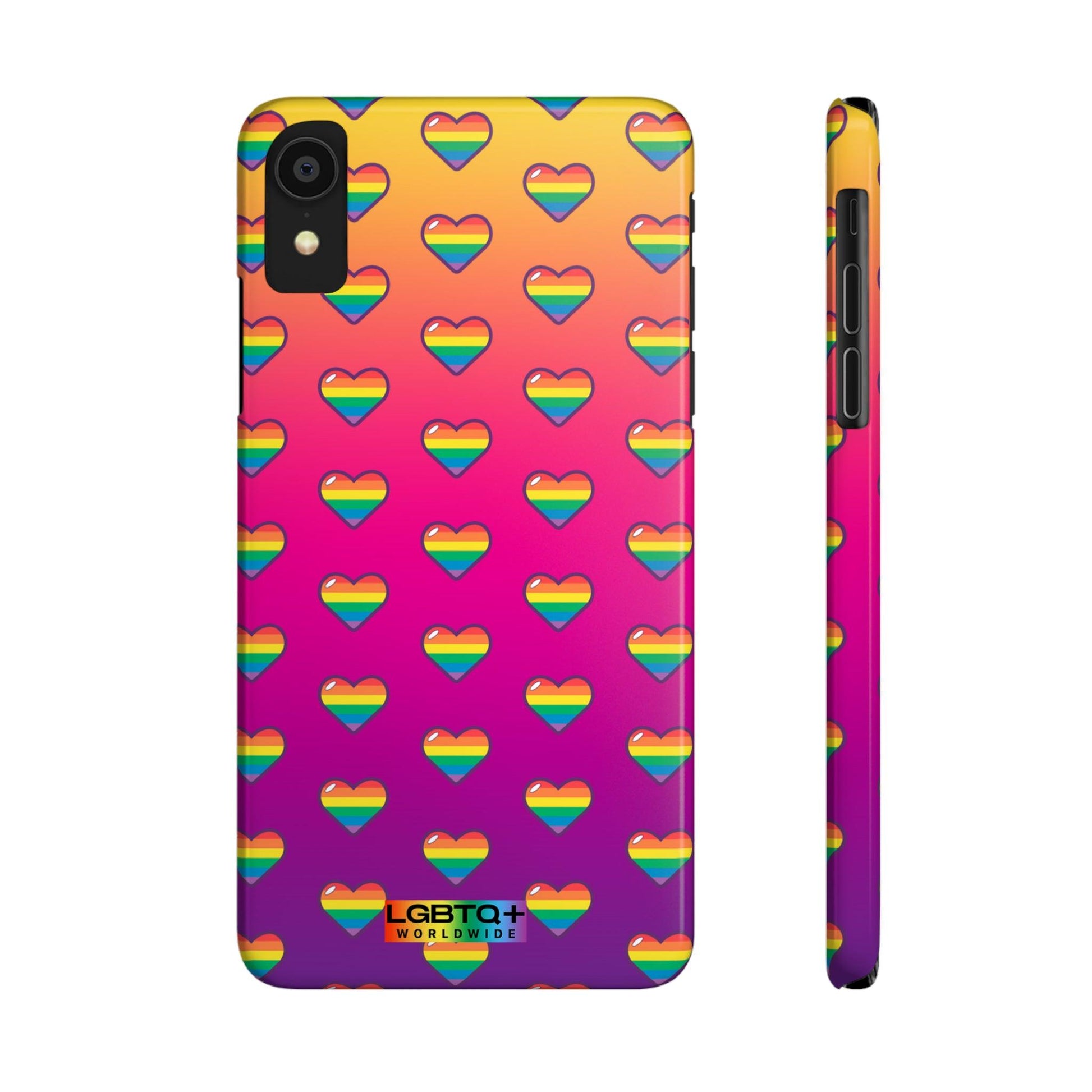 LGBTQWorldwide - ,,HERZEN" Handyhülle Accessories, Back-to-School, card, Glossy, iPhone, iPhone Cases, Phone accessory, Phone Cases, Samsung Cases, Slim lgbtq Bekleidung Accessoires unisex Zubehör