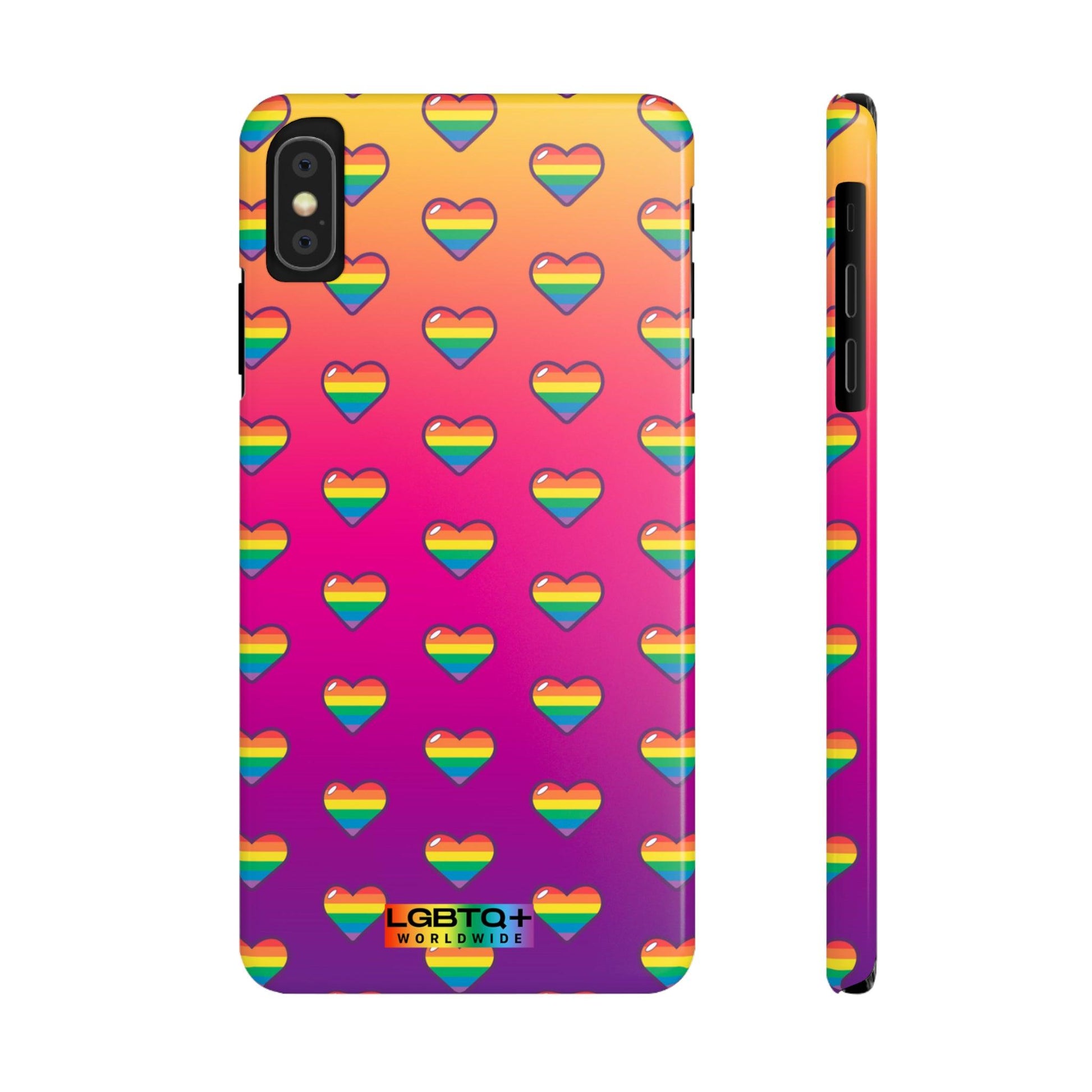 LGBTQWorldwide - ,,HERZEN" Handyhülle Accessories, Back-to-School, card, Glossy, iPhone, iPhone Cases, Phone accessory, Phone Cases, Samsung Cases, Slim lgbtq Bekleidung Accessoires unisex Zubehör