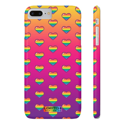 LGBTQWorldwide - ,,HERZEN" Handyhülle Accessories, Back-to-School, card, Glossy, iPhone, iPhone Cases, Phone accessory, Phone Cases, Samsung Cases, Slim lgbtq Bekleidung Accessoires unisex Zubehör