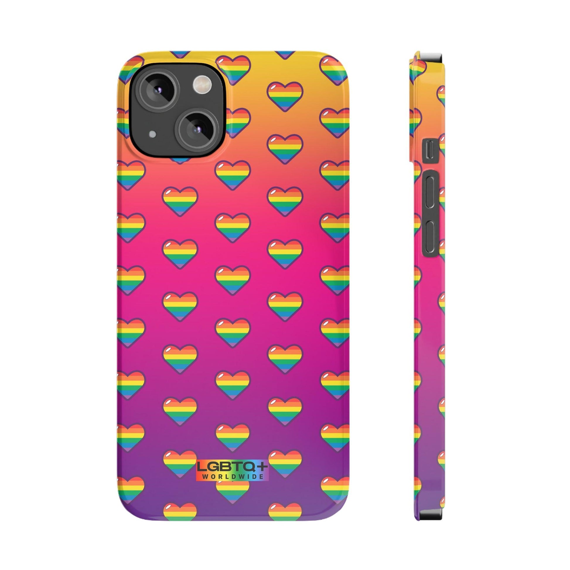 LGBTQWorldwide - ,,HERZEN" Handyhülle Accessories, Back-to-School, card, Glossy, iPhone, iPhone Cases, Phone accessory, Phone Cases, Samsung Cases, Slim lgbtq Bekleidung Accessoires unisex Zubehör