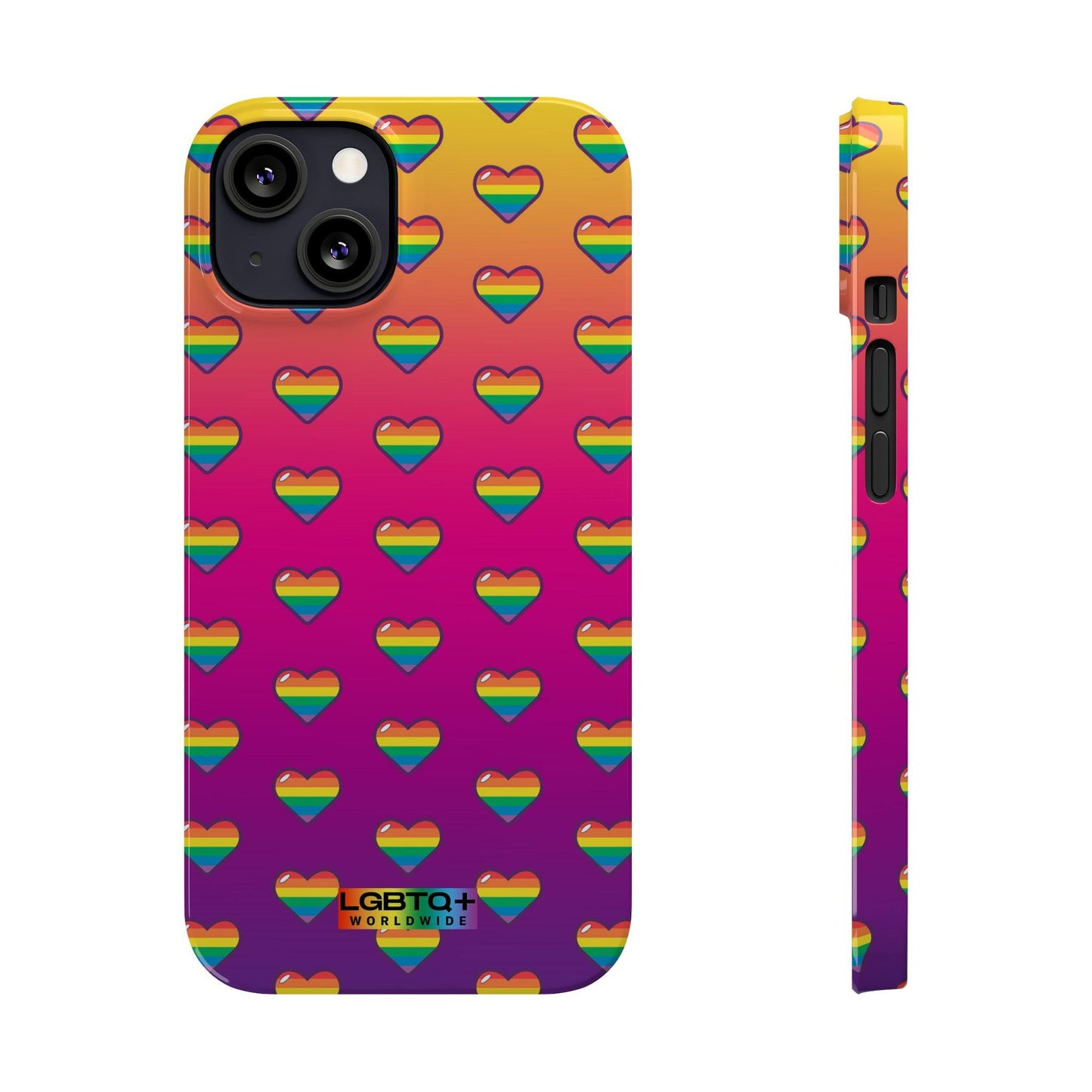 LGBTQWorldwide - ,,HERZEN" Handyhülle Accessories, Back-to-School, card, Glossy, iPhone, iPhone Cases, Phone accessory, Phone Cases, Samsung Cases, Slim lgbtq Bekleidung Accessoires unisex Zubehör