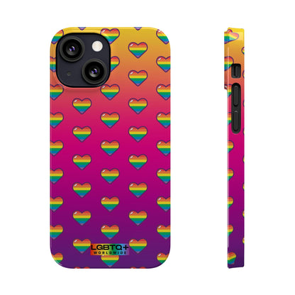 LGBTQWorldwide - ,,HERZEN" Handyhülle Accessories, Back-to-School, card, Glossy, iPhone, iPhone Cases, Phone accessory, Phone Cases, Samsung Cases, Slim lgbtq Bekleidung Accessoires unisex Zubehör