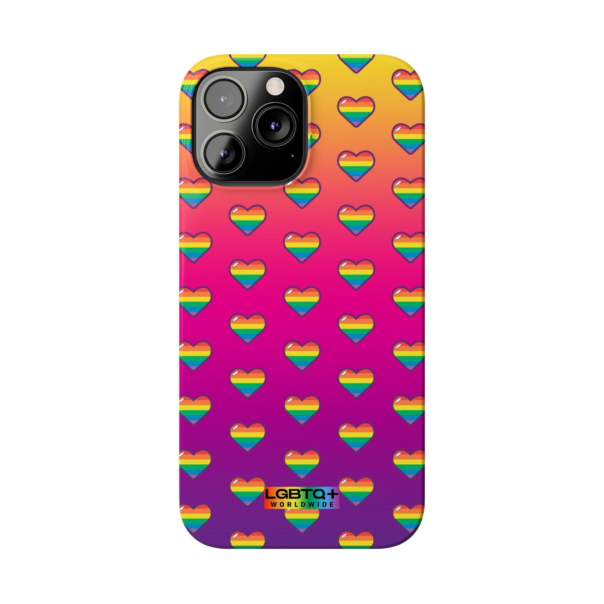 LGBTQWorldwide - ,,HERZEN" Handyhülle Accessories, Back-to-School, card, Glossy, iPhone, iPhone Cases, Phone accessory, Phone Cases, Samsung Cases, Slim lgbtq Bekleidung Accessoires unisex Zubehör