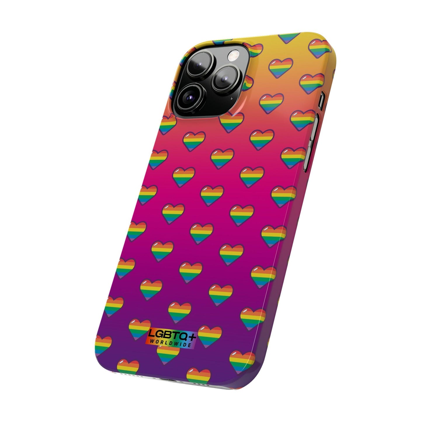 LGBTQWorldwide - ,,HERZEN" Handyhülle Accessories, Back-to-School, card, Glossy, iPhone, iPhone Cases, Phone accessory, Phone Cases, Samsung Cases, Slim lgbtq Bekleidung Accessoires unisex Zubehör