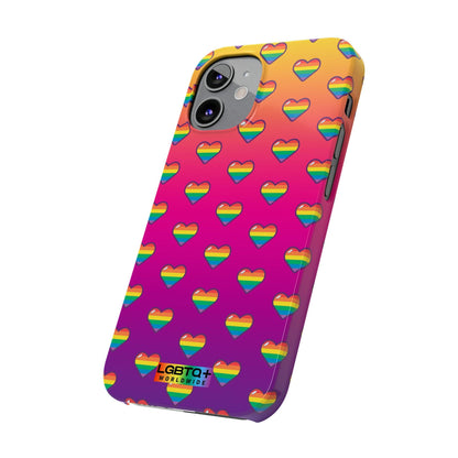 LGBTQWorldwide - ,,HERZEN" Handyhülle Accessories, Back-to-School, card, Glossy, iPhone, iPhone Cases, Phone accessory, Phone Cases, Samsung Cases, Slim lgbtq Bekleidung Accessoires unisex Zubehör