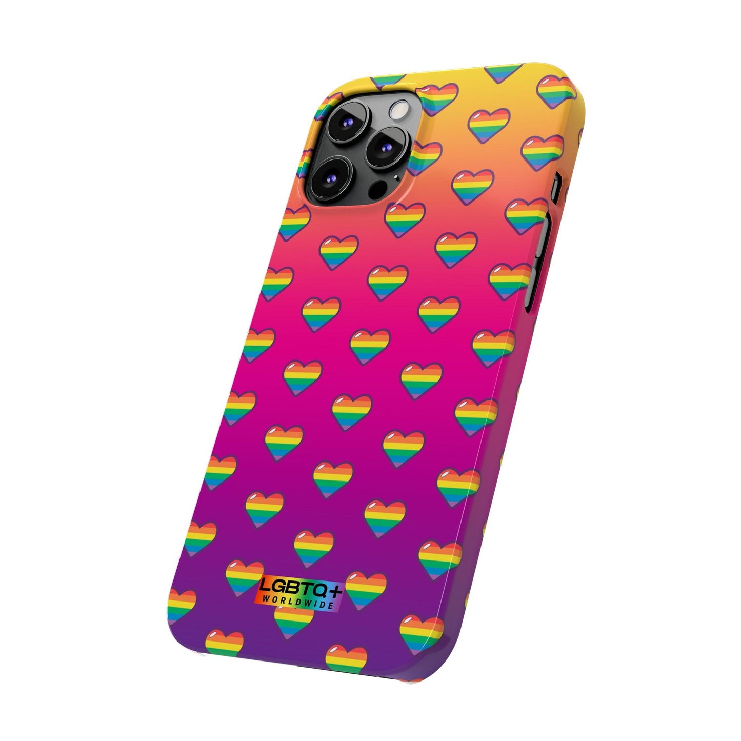 LGBTQWorldwide - ,,HERZEN" Handyhülle Accessories, Back-to-School, card, Glossy, iPhone, iPhone Cases, Phone accessory, Phone Cases, Samsung Cases, Slim lgbtq Bekleidung Accessoires unisex Zubehör