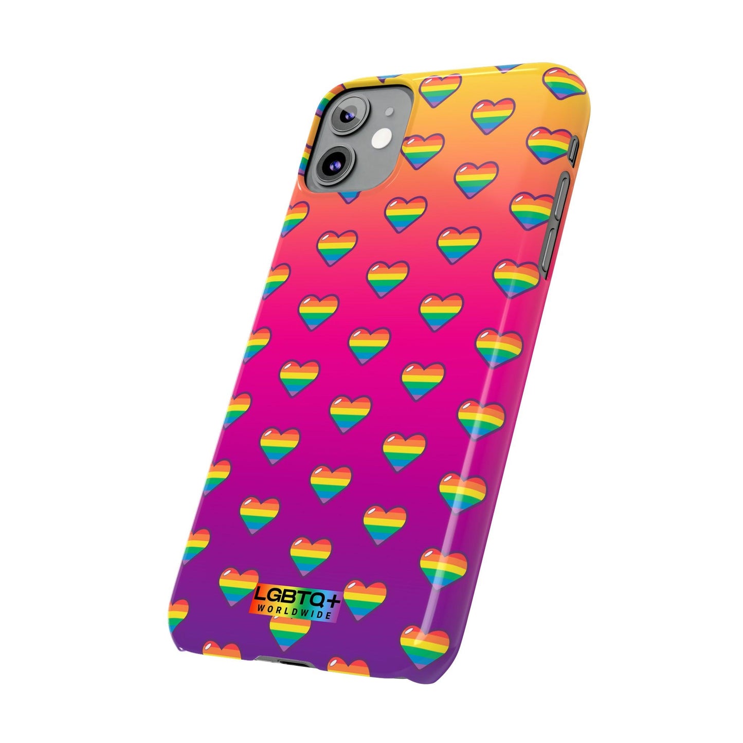 LGBTQWorldwide - ,,HERZEN" Handyhülle Accessories, Back-to-School, card, Glossy, iPhone, iPhone Cases, Phone accessory, Phone Cases, Samsung Cases, Slim lgbtq Bekleidung Accessoires unisex Zubehör