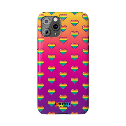 LGBTQWorldwide - ,,HERZEN" Handyhülle Accessories, Back-to-School, card, Glossy, iPhone, iPhone Cases, Phone accessory, Phone Cases, Samsung Cases, Slim lgbtq Bekleidung Accessoires unisex Zubehör