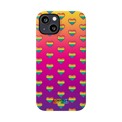 LGBTQWorldwide - ,,HERZEN" Handyhülle Accessories, Back-to-School, card, Glossy, iPhone, iPhone Cases, Phone accessory, Phone Cases, Samsung Cases, Slim lgbtq Bekleidung Accessoires unisex Zubehör