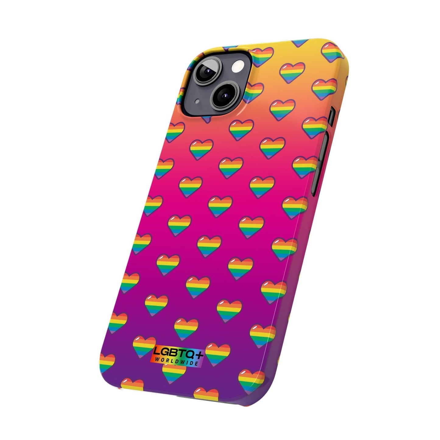 LGBTQWorldwide - ,,HERZEN" Handyhülle Accessories, Back-to-School, card, Glossy, iPhone, iPhone Cases, Phone accessory, Phone Cases, Samsung Cases, Slim lgbtq Bekleidung Accessoires unisex Zubehör