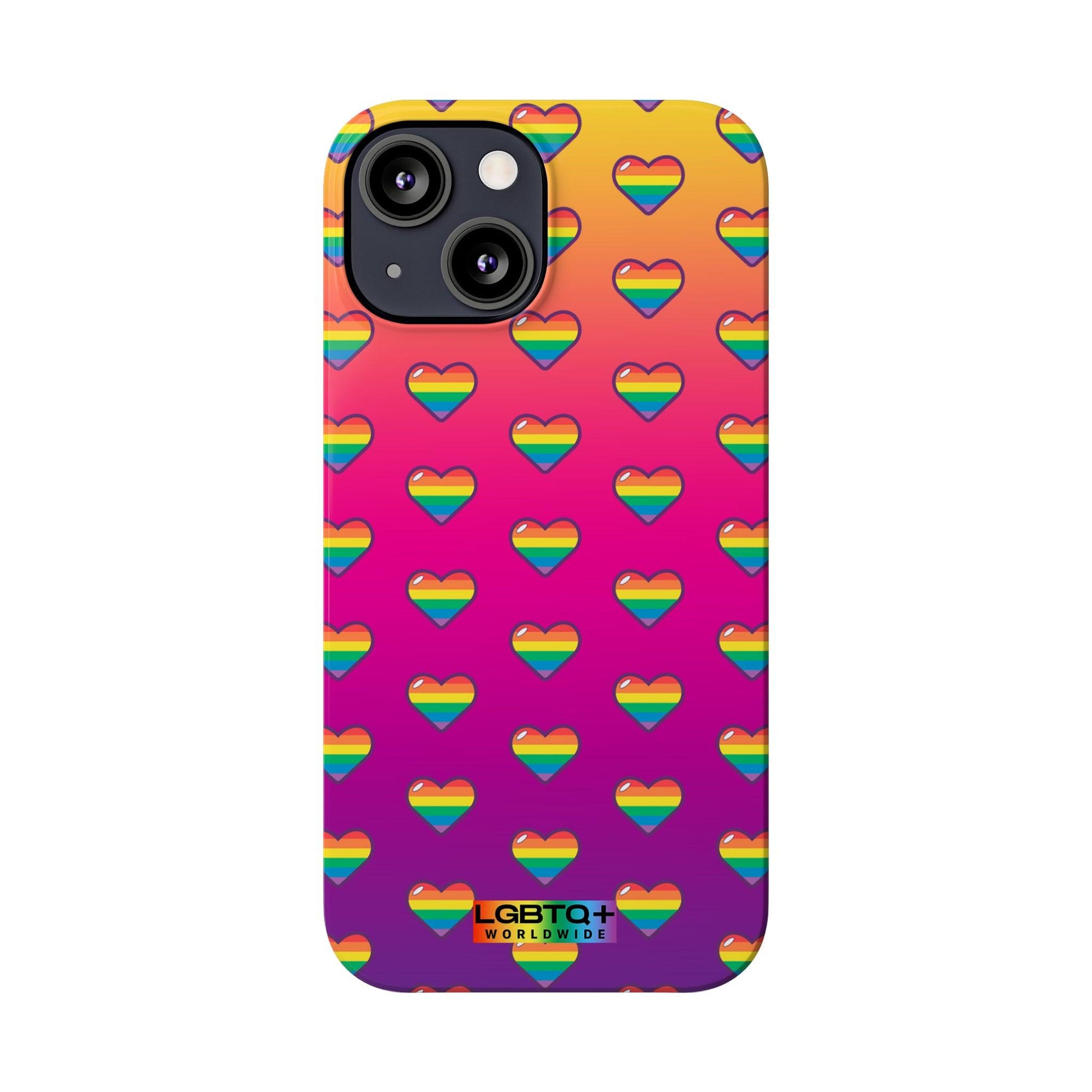 LGBTQWorldwide - ,,HERZEN" Handyhülle Accessories, Back-to-School, card, Glossy, iPhone, iPhone Cases, Phone accessory, Phone Cases, Samsung Cases, Slim lgbtq Bekleidung Accessoires unisex Zubehör