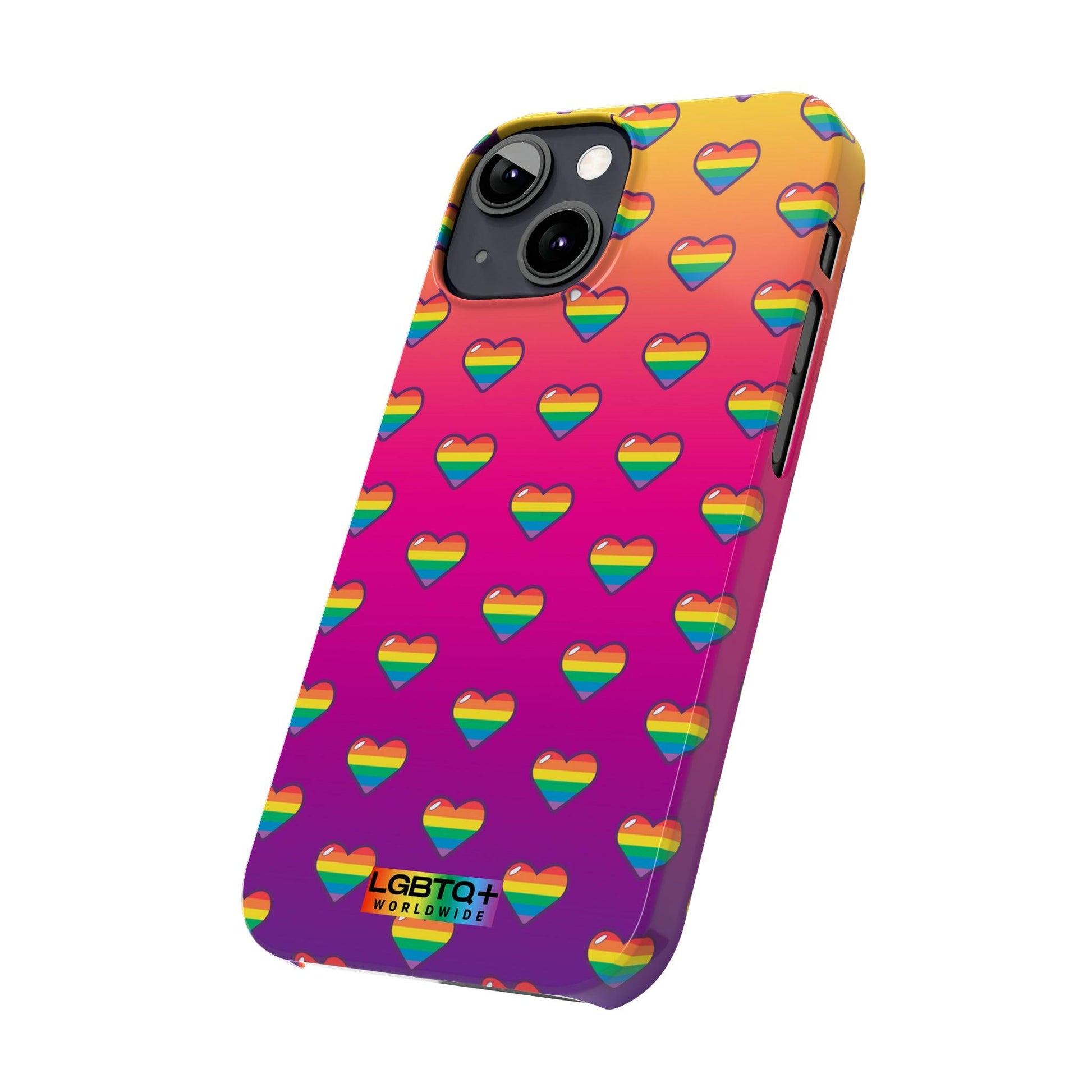 LGBTQWorldwide - ,,HERZEN" Handyhülle Accessories, Back-to-School, card, Glossy, iPhone, iPhone Cases, Phone accessory, Phone Cases, Samsung Cases, Slim lgbtq Bekleidung Accessoires unisex Zubehör