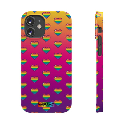 LGBTQWorldwide - ,,HERZEN" Handyhülle Accessories, Back-to-School, card, Glossy, iPhone, iPhone Cases, Phone accessory, Phone Cases, Samsung Cases, Slim lgbtq Bekleidung Accessoires unisex Zubehör