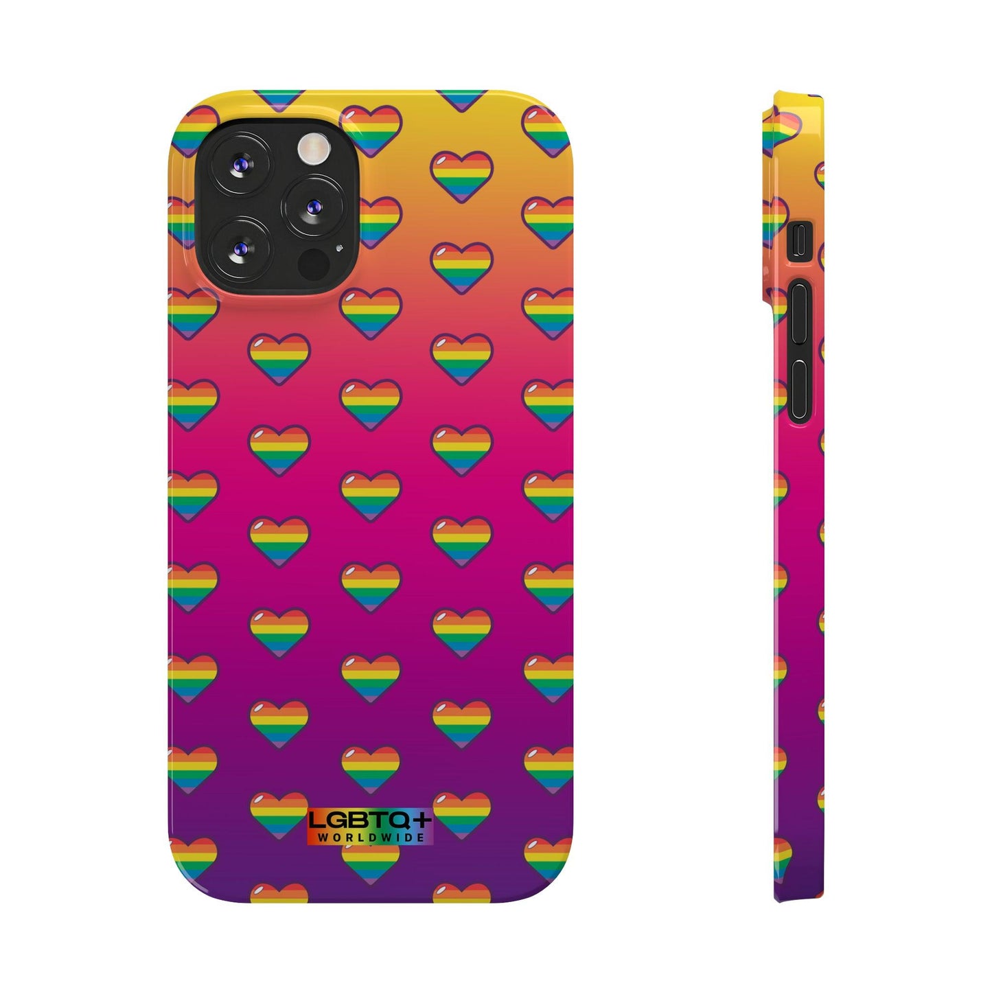 LGBTQWorldwide - ,,HERZEN" Handyhülle Accessories, Back-to-School, card, Glossy, iPhone, iPhone Cases, Phone accessory, Phone Cases, Samsung Cases, Slim lgbtq Bekleidung Accessoires unisex Zubehör