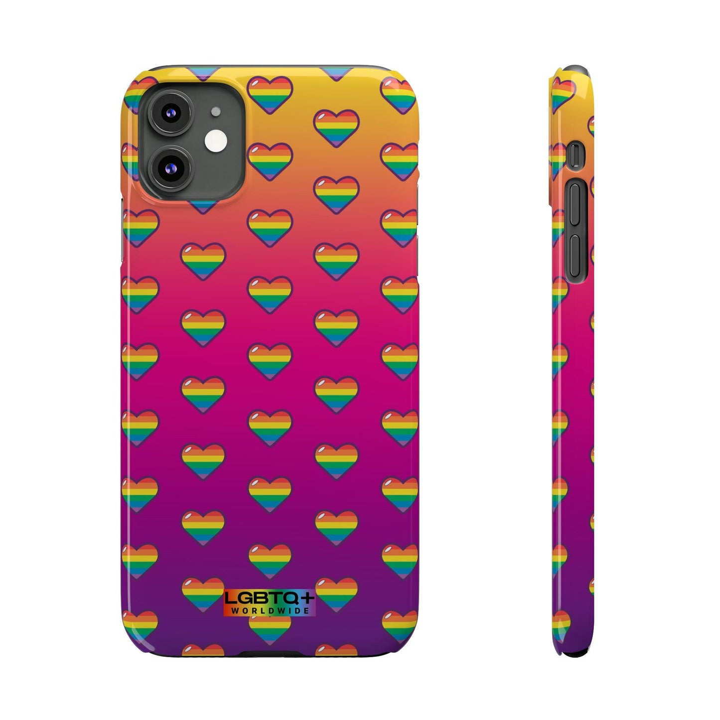 LGBTQWorldwide - ,,HERZEN" Handyhülle Accessories, Back-to-School, card, Glossy, iPhone, iPhone Cases, Phone accessory, Phone Cases, Samsung Cases, Slim lgbtq Bekleidung Accessoires unisex Zubehör