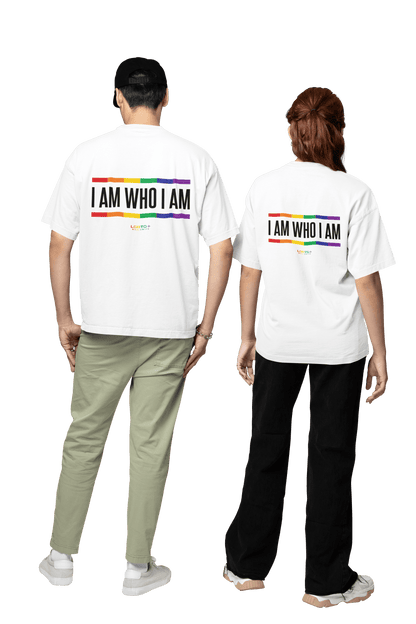 LGBTQWorldwide - ,,I AM WHO I AM'' Clothing, Cotton, Crew neck, DTG, Eco-friendly, Men's Clothing, Organic, Recycled, Regular fit, Sustainable, T-shirts, Unisex, Valentine's Day Picks, Vegan, Women's Clothing lgbtq Bekleidung Accessoires unisex Zubehör