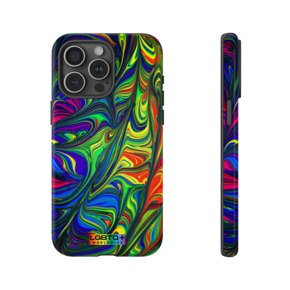 LGBTQWorldwide - ,,ILLUSION" Doppelgehäuse Handyhülle Accessories, Glossy, iPhone Cases, Matte, Phone accessory, Phone Cases, Samsung Cases, Thermo, Valentine's Day Picks lgbtq Bekleidung Accessoires unisex Zubehör