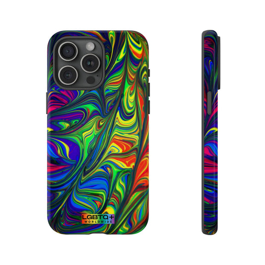 LGBTQWorldwide - ,,ILLUSION" Doppelgehäuse Handyhülle Accessories, Glossy, iPhone Cases, Matte, Phone accessory, Phone Cases, Samsung Cases, Thermo, Valentine's Day Picks lgbtq Bekleidung Accessoires unisex Zubehör