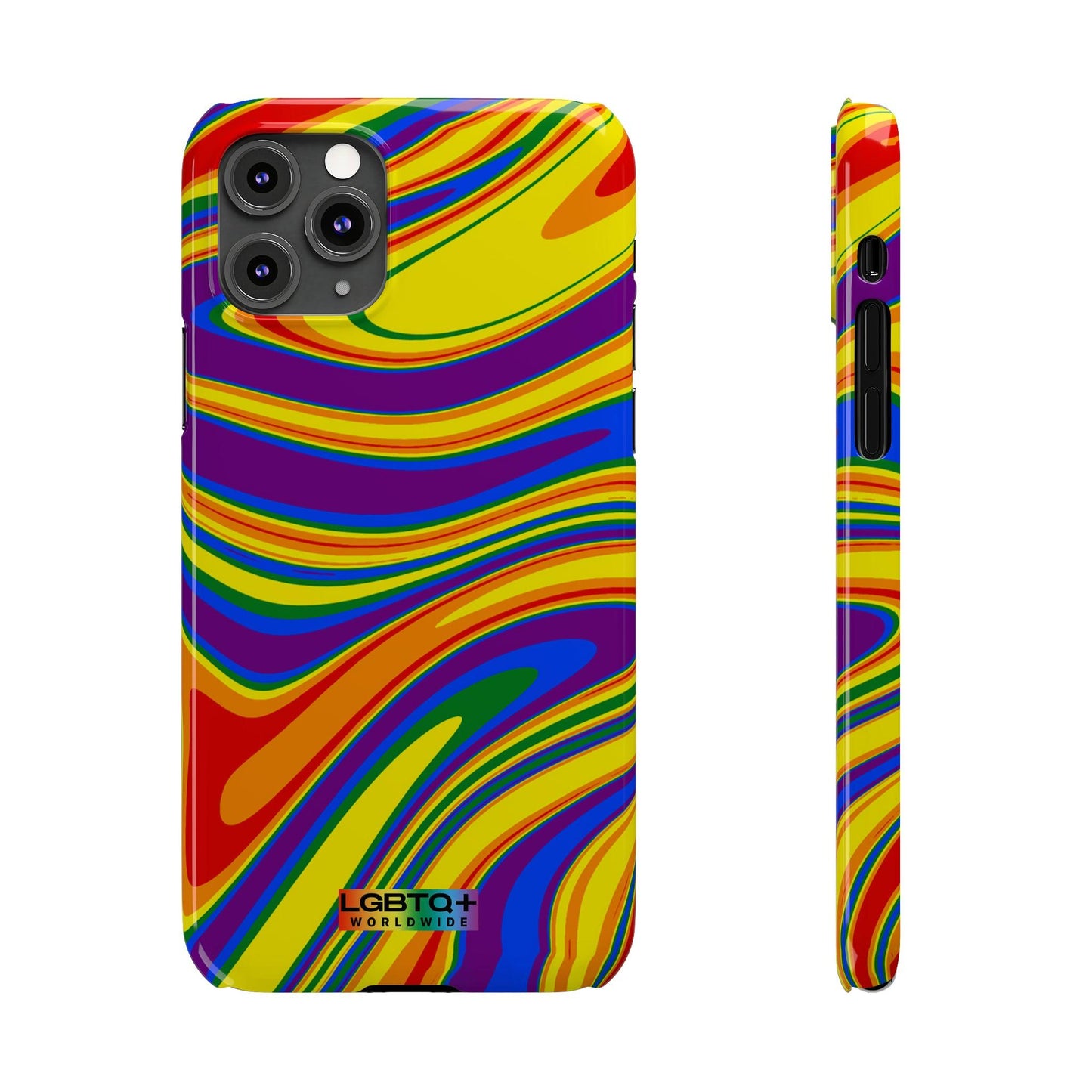 LGBTQWorldwide - ,,ILLUSION" Handyhülle Accessories, Back-to-School, card, Glossy, iPhone, iPhone Cases, Phone accessory, Phone Cases, Samsung Cases, Slim lgbtq Bekleidung Accessoires unisex Zubehör