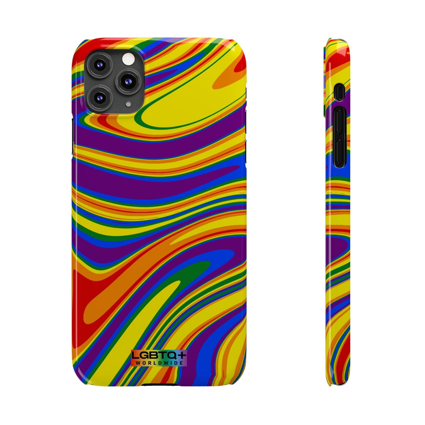 LGBTQWorldwide - ,,ILLUSION" Handyhülle Accessories, Back-to-School, card, Glossy, iPhone, iPhone Cases, Phone accessory, Phone Cases, Samsung Cases, Slim lgbtq Bekleidung Accessoires unisex Zubehör