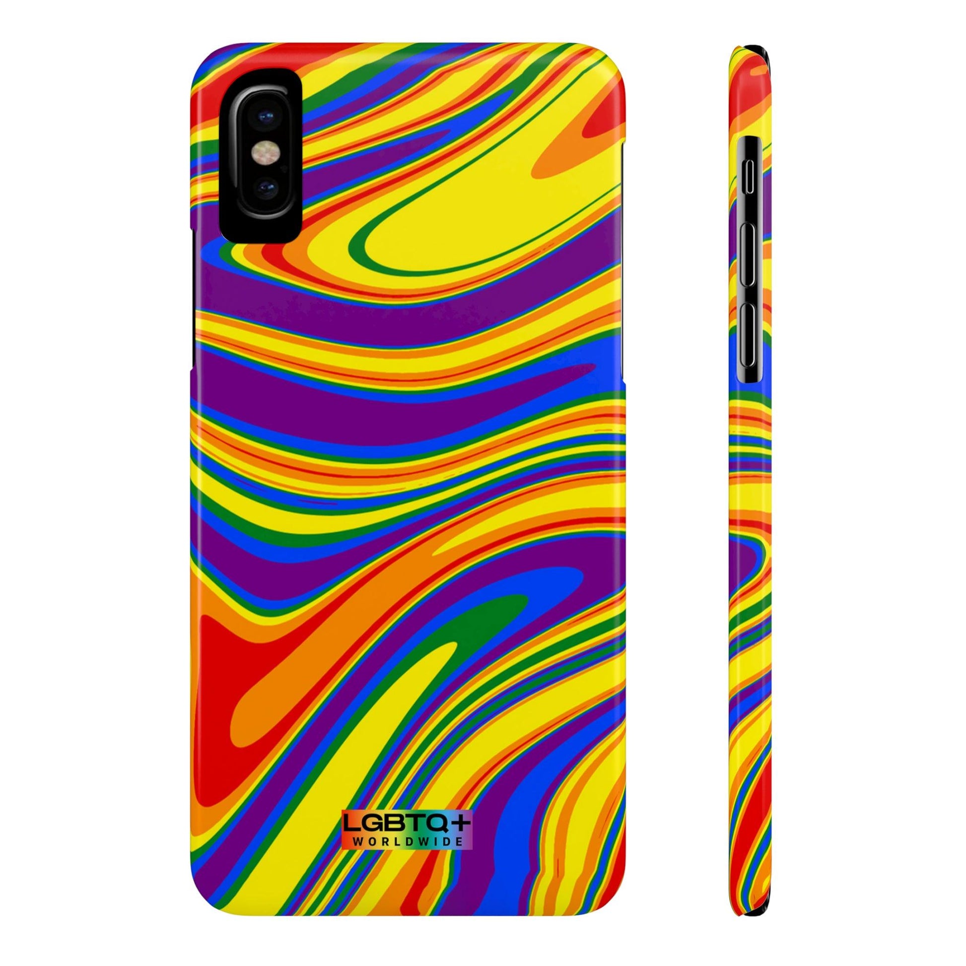 LGBTQWorldwide - ,,ILLUSION" Handyhülle Accessories, Back-to-School, card, Glossy, iPhone, iPhone Cases, Phone accessory, Phone Cases, Samsung Cases, Slim lgbtq Bekleidung Accessoires unisex Zubehör