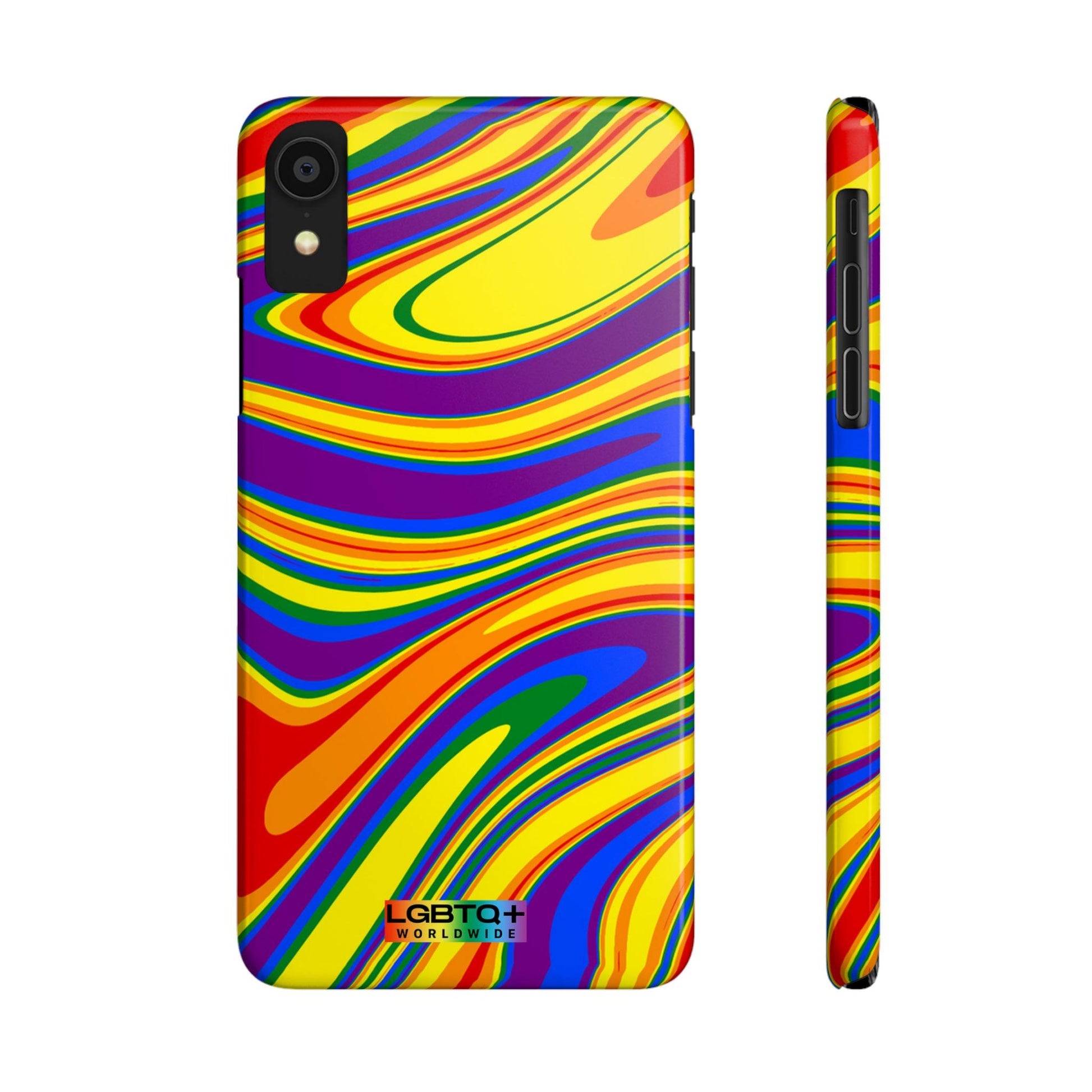 LGBTQWorldwide - ,,ILLUSION" Handyhülle Accessories, Back-to-School, card, Glossy, iPhone, iPhone Cases, Phone accessory, Phone Cases, Samsung Cases, Slim lgbtq Bekleidung Accessoires unisex Zubehör