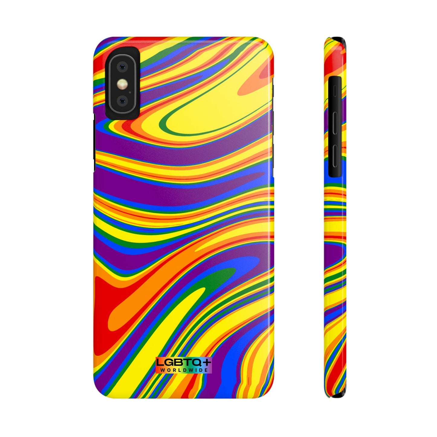 LGBTQWorldwide - ,,ILLUSION" Handyhülle Accessories, Back-to-School, card, Glossy, iPhone, iPhone Cases, Phone accessory, Phone Cases, Samsung Cases, Slim lgbtq Bekleidung Accessoires unisex Zubehör