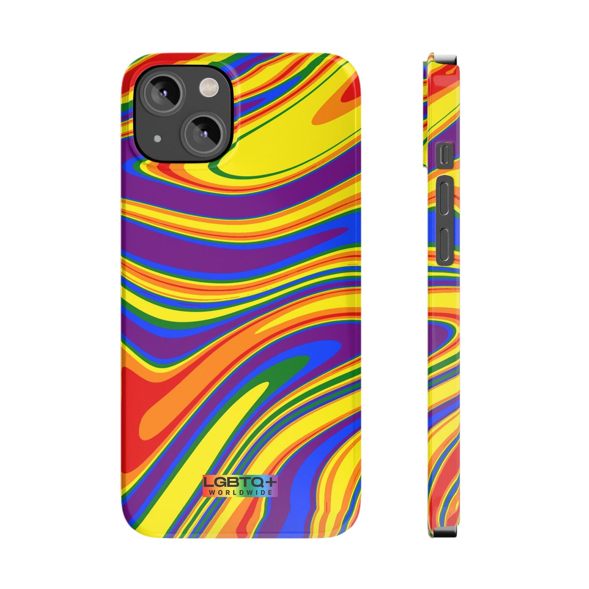 LGBTQWorldwide - ,,ILLUSION" Handyhülle Accessories, Back-to-School, card, Glossy, iPhone, iPhone Cases, Phone accessory, Phone Cases, Samsung Cases, Slim lgbtq Bekleidung Accessoires unisex Zubehör