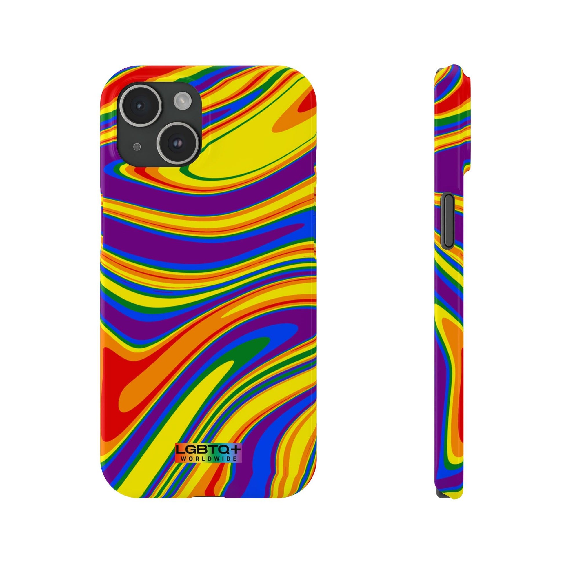 LGBTQWorldwide - ,,ILLUSION" Handyhülle Accessories, Back-to-School, card, Glossy, iPhone, iPhone Cases, Phone accessory, Phone Cases, Samsung Cases, Slim lgbtq Bekleidung Accessoires unisex Zubehör