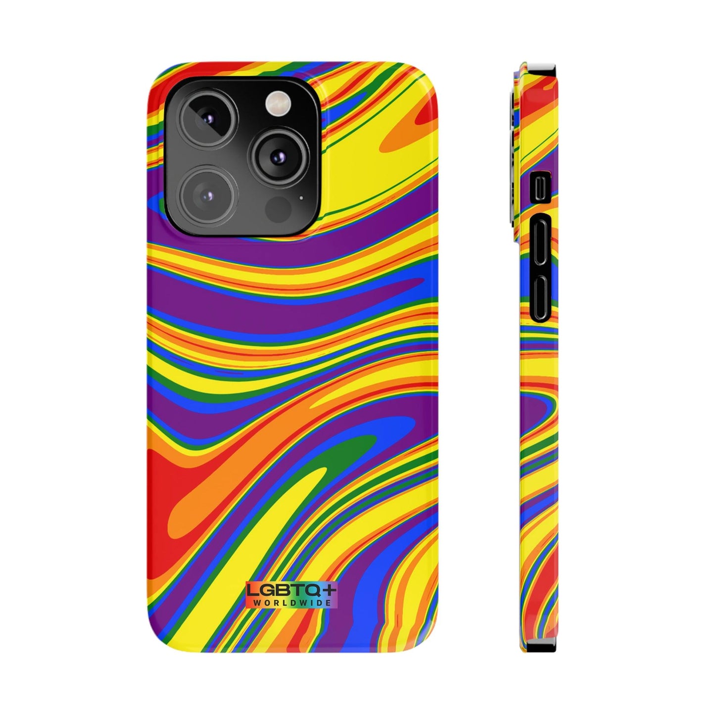 LGBTQWorldwide - ,,ILLUSION" Handyhülle Accessories, Back-to-School, card, Glossy, iPhone, iPhone Cases, Phone accessory, Phone Cases, Samsung Cases, Slim lgbtq Bekleidung Accessoires unisex Zubehör