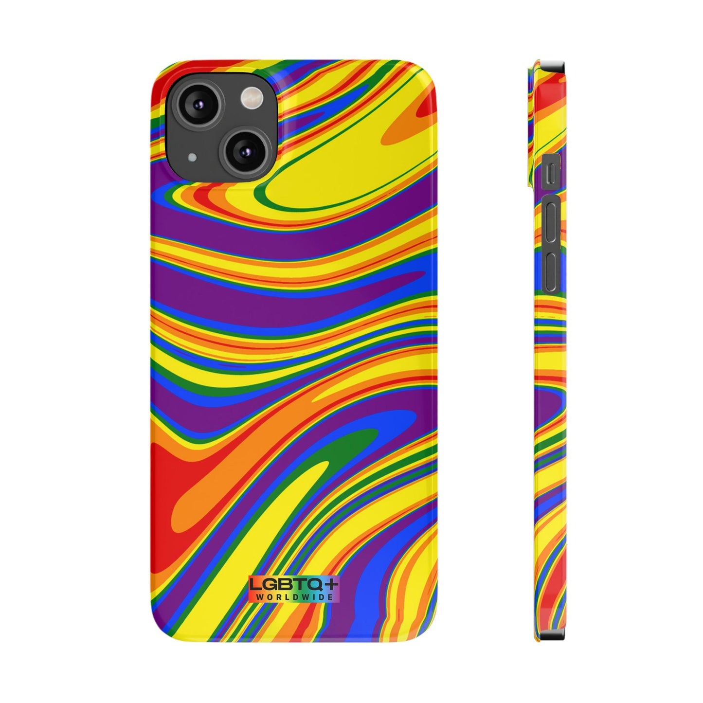 LGBTQWorldwide - ,,ILLUSION" Handyhülle Accessories, Back-to-School, card, Glossy, iPhone, iPhone Cases, Phone accessory, Phone Cases, Samsung Cases, Slim lgbtq Bekleidung Accessoires unisex Zubehör