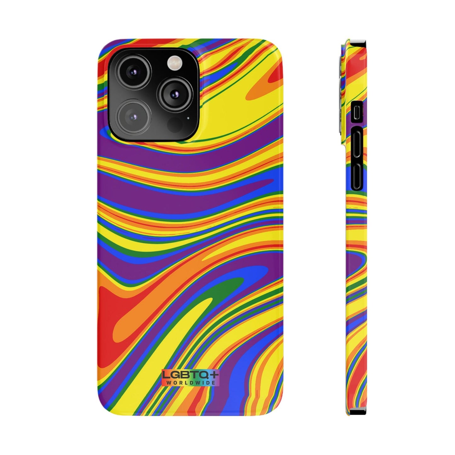 LGBTQWorldwide - ,,ILLUSION" Handyhülle Accessories, Back-to-School, card, Glossy, iPhone, iPhone Cases, Phone accessory, Phone Cases, Samsung Cases, Slim lgbtq Bekleidung Accessoires unisex Zubehör