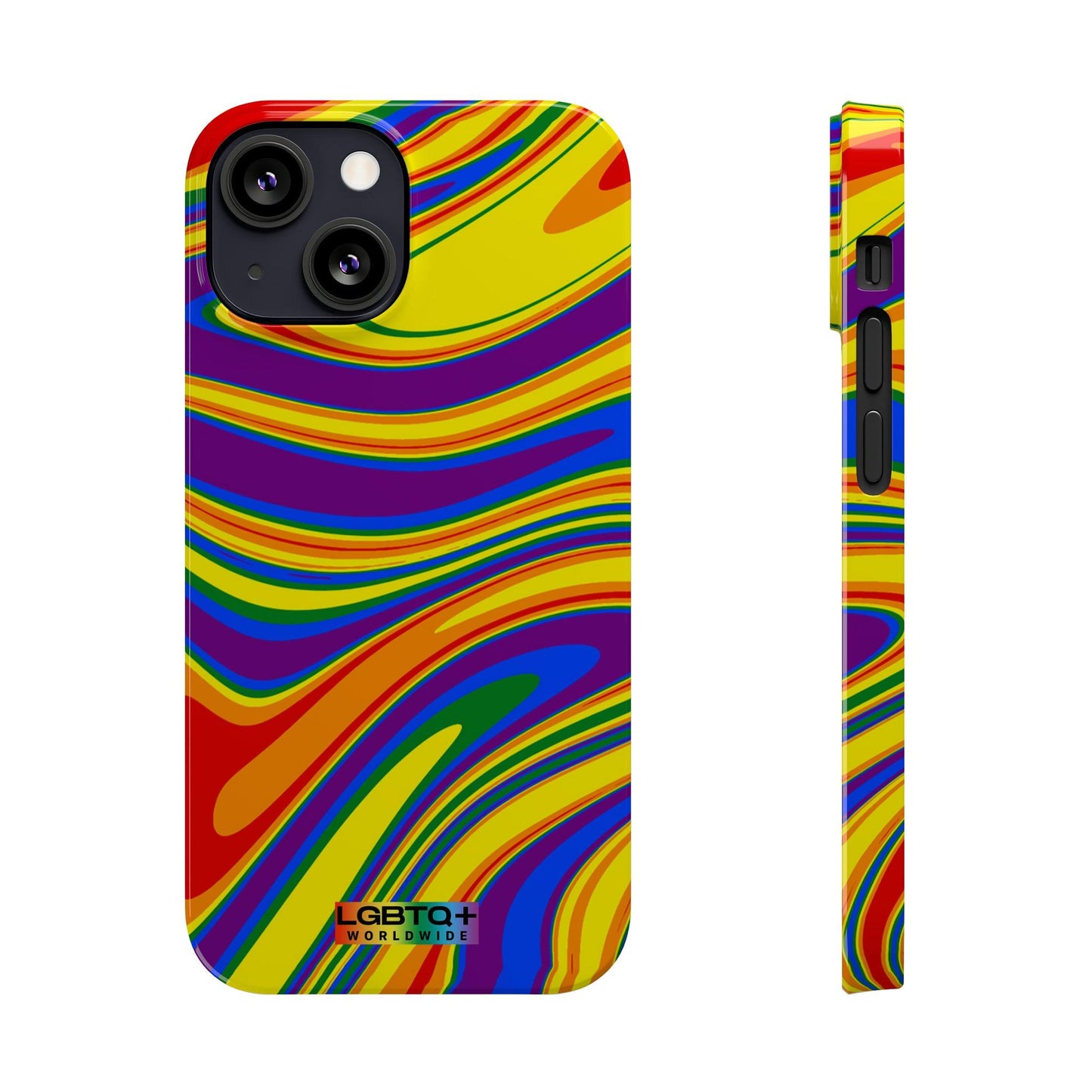 LGBTQWorldwide - ,,ILLUSION" Handyhülle Accessories, Back-to-School, card, Glossy, iPhone, iPhone Cases, Phone accessory, Phone Cases, Samsung Cases, Slim lgbtq Bekleidung Accessoires unisex Zubehör