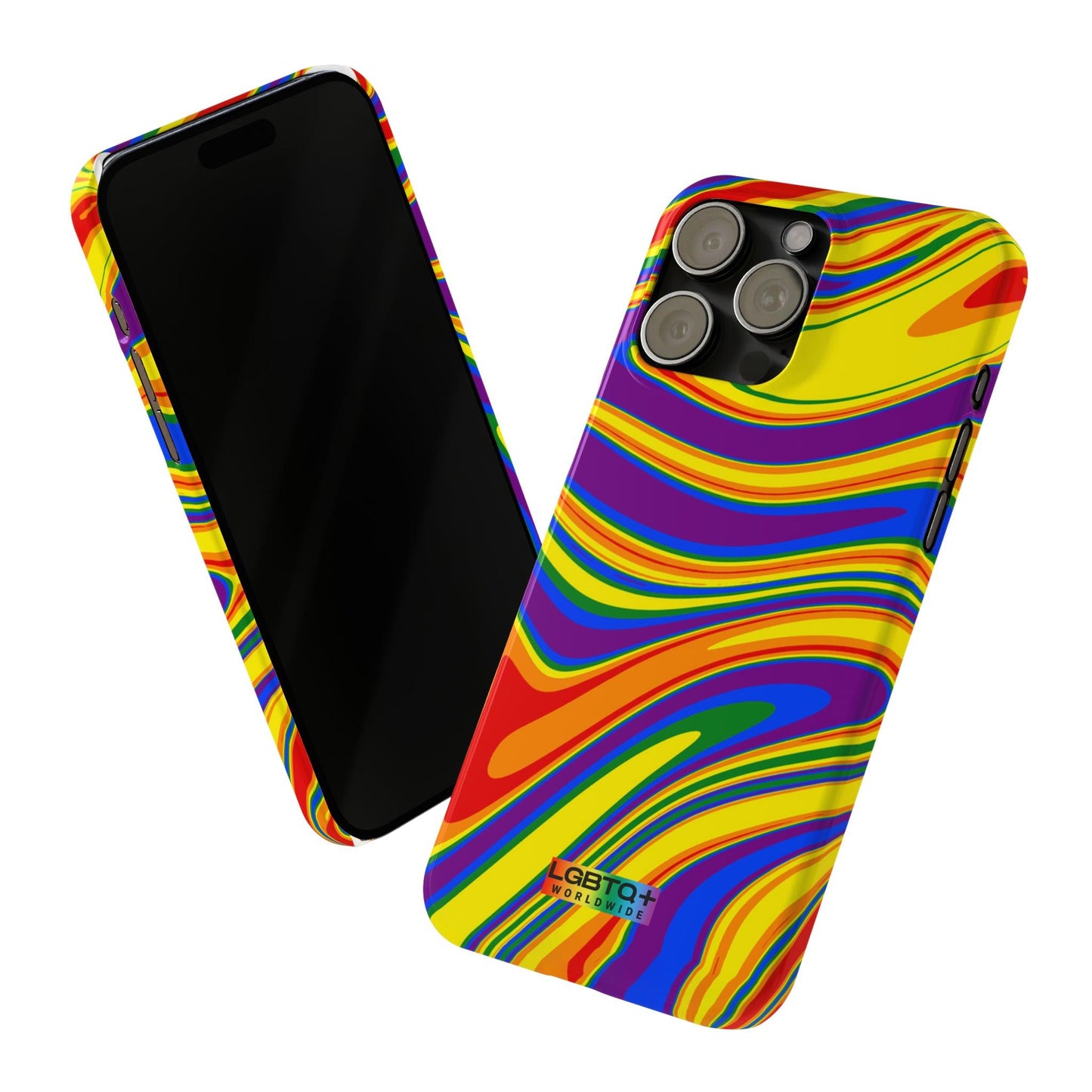 LGBTQWorldwide - ,,ILLUSION" Handyhülle Accessories, Back-to-School, card, Glossy, iPhone, iPhone Cases, Phone accessory, Phone Cases, Samsung Cases, Slim lgbtq Bekleidung Accessoires unisex Zubehör