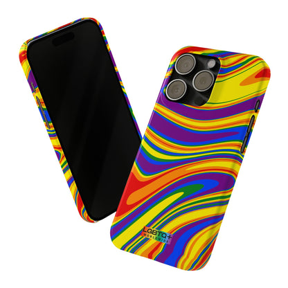 LGBTQWorldwide - ,,ILLUSION" Handyhülle Accessories, Back-to-School, card, Glossy, iPhone, iPhone Cases, Phone accessory, Phone Cases, Samsung Cases, Slim lgbtq Bekleidung Accessoires unisex Zubehör