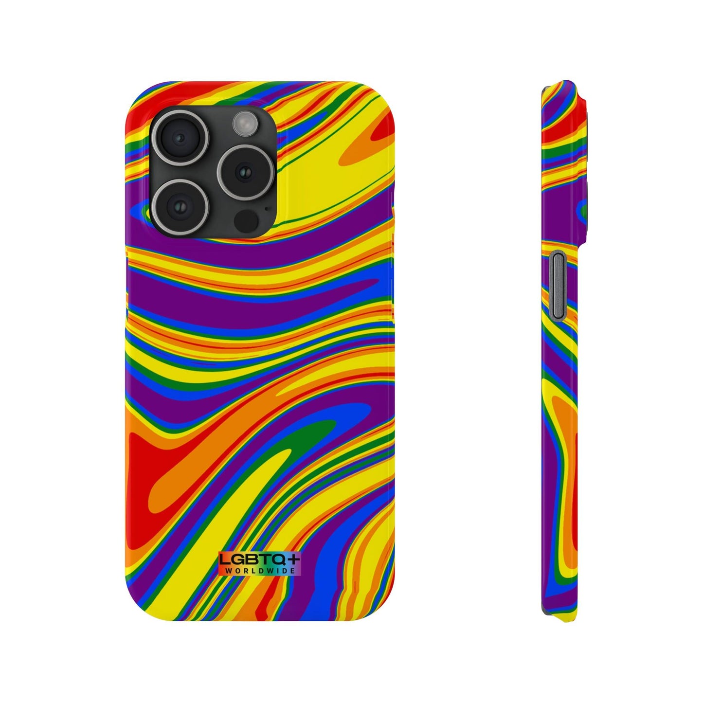 LGBTQWorldwide - ,,ILLUSION" Handyhülle Accessories, Back-to-School, card, Glossy, iPhone, iPhone Cases, Phone accessory, Phone Cases, Samsung Cases, Slim lgbtq Bekleidung Accessoires unisex Zubehör