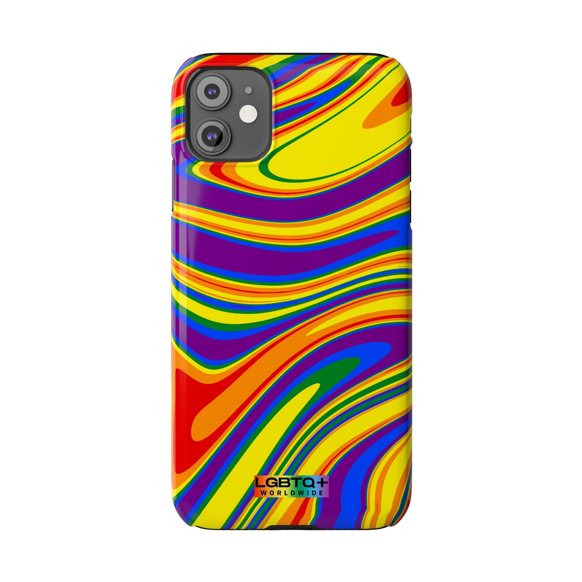 LGBTQWorldwide - ,,ILLUSION" Handyhülle Accessories, Back-to-School, card, Glossy, iPhone, iPhone Cases, Phone accessory, Phone Cases, Samsung Cases, Slim lgbtq Bekleidung Accessoires unisex Zubehör