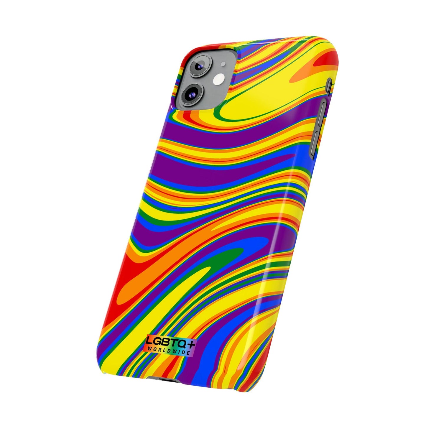 LGBTQWorldwide - ,,ILLUSION" Handyhülle Accessories, Back-to-School, card, Glossy, iPhone, iPhone Cases, Phone accessory, Phone Cases, Samsung Cases, Slim lgbtq Bekleidung Accessoires unisex Zubehör