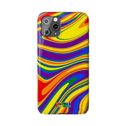 LGBTQWorldwide - ,,ILLUSION" Handyhülle Accessories, Back-to-School, card, Glossy, iPhone, iPhone Cases, Phone accessory, Phone Cases, Samsung Cases, Slim lgbtq Bekleidung Accessoires unisex Zubehör