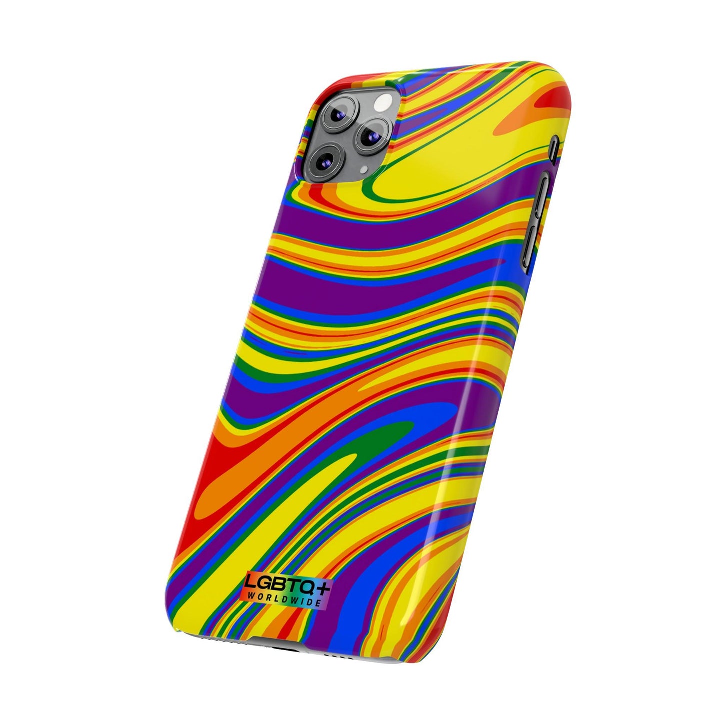 LGBTQWorldwide - ,,ILLUSION" Handyhülle Accessories, Back-to-School, card, Glossy, iPhone, iPhone Cases, Phone accessory, Phone Cases, Samsung Cases, Slim lgbtq Bekleidung Accessoires unisex Zubehör