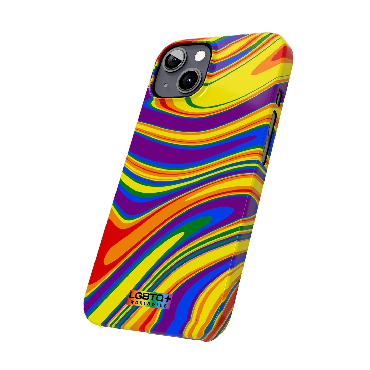 LGBTQWorldwide - ,,ILLUSION" Handyhülle Accessories, Back-to-School, card, Glossy, iPhone, iPhone Cases, Phone accessory, Phone Cases, Samsung Cases, Slim lgbtq Bekleidung Accessoires unisex Zubehör