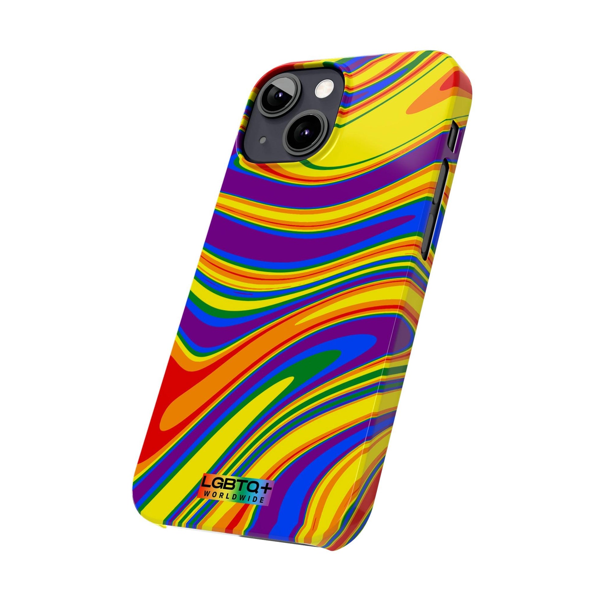 LGBTQWorldwide - ,,ILLUSION" Handyhülle Accessories, Back-to-School, card, Glossy, iPhone, iPhone Cases, Phone accessory, Phone Cases, Samsung Cases, Slim lgbtq Bekleidung Accessoires unisex Zubehör