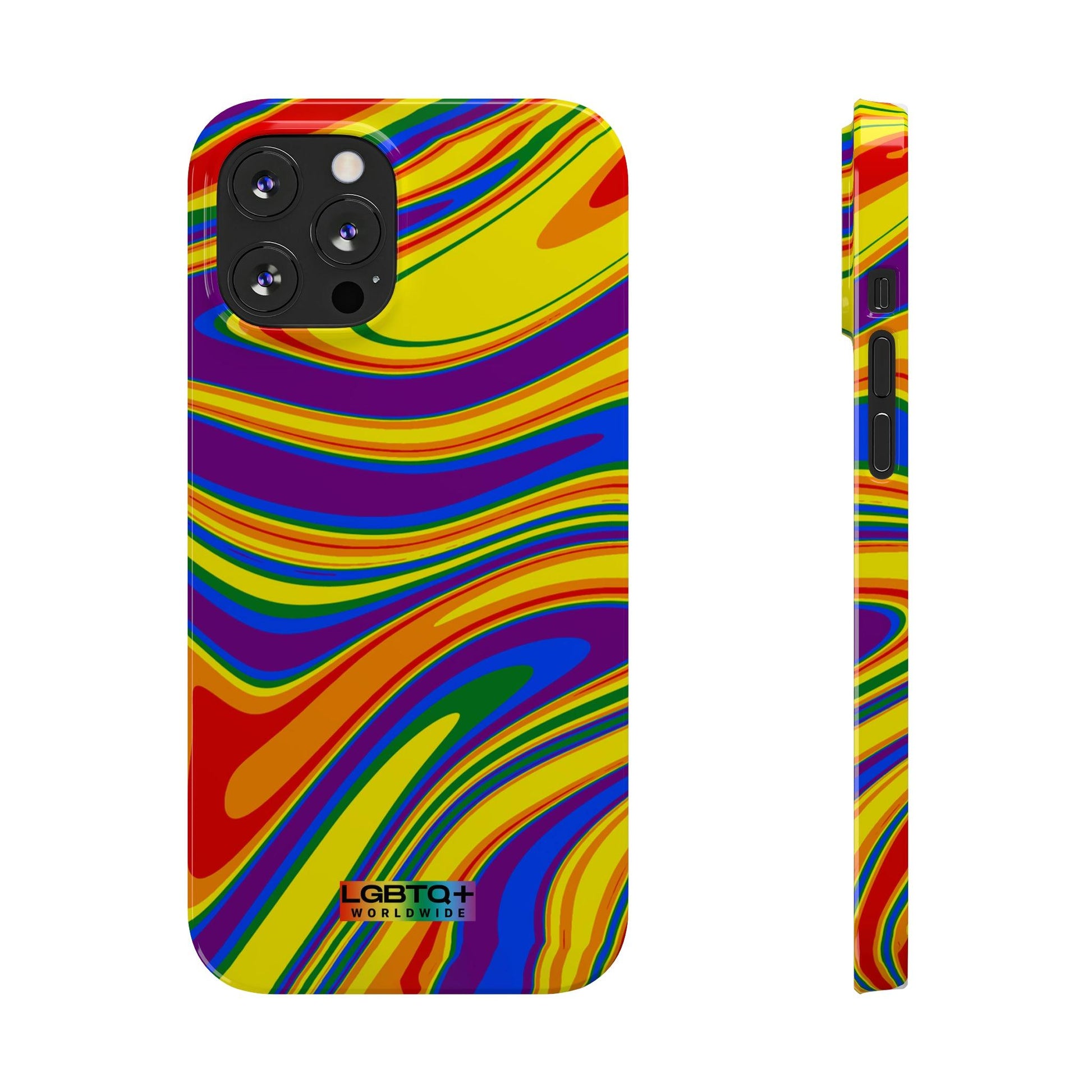 LGBTQWorldwide - ,,ILLUSION" Handyhülle Accessories, Back-to-School, card, Glossy, iPhone, iPhone Cases, Phone accessory, Phone Cases, Samsung Cases, Slim lgbtq Bekleidung Accessoires unisex Zubehör