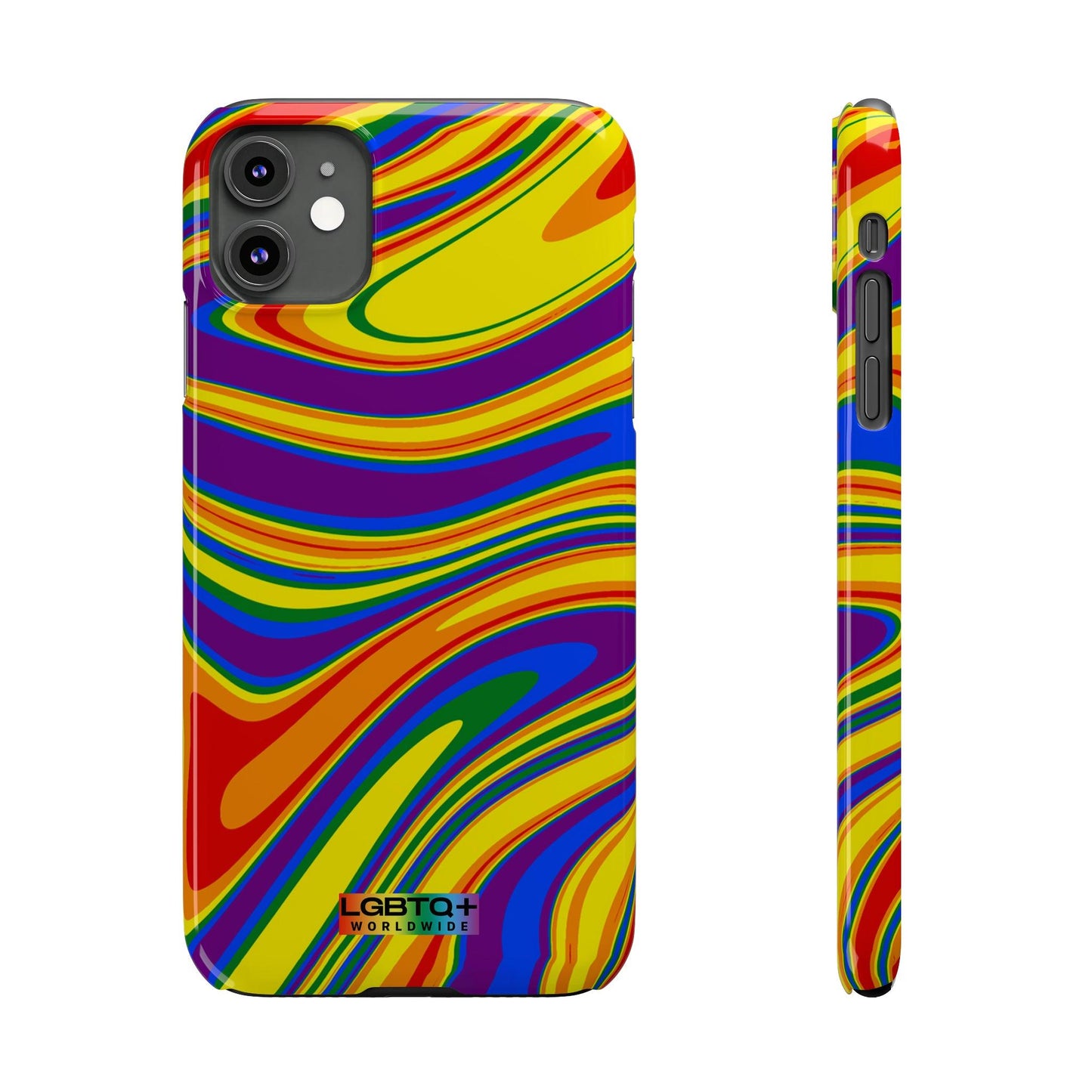 LGBTQWorldwide - ,,ILLUSION" Handyhülle Accessories, Back-to-School, card, Glossy, iPhone, iPhone Cases, Phone accessory, Phone Cases, Samsung Cases, Slim lgbtq Bekleidung Accessoires unisex Zubehör