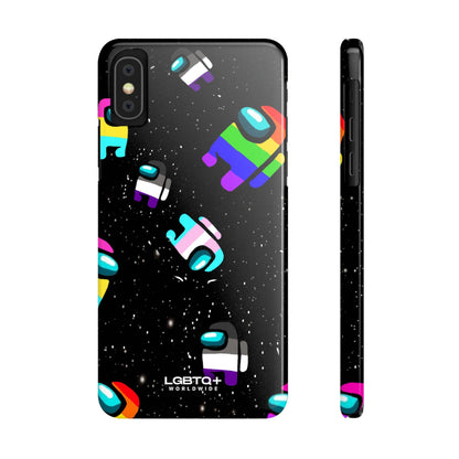 LGBTQWorldwide - ,,IMPOSTER" Handyhülle Accessories, Back-to-School, card, Glossy, iPhone, iPhone Cases, Phone accessory, Phone Cases, Samsung Cases, Slim lgbtq Bekleidung Accessoires unisex Zubehör