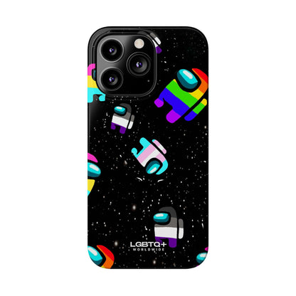 LGBTQWorldwide - ,,IMPOSTER" Handyhülle Accessories, Back-to-School, card, Glossy, iPhone, iPhone Cases, Phone accessory, Phone Cases, Samsung Cases, Slim lgbtq Bekleidung Accessoires unisex Zubehör