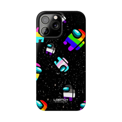 LGBTQWorldwide - ,,IMPOSTER" Handyhülle Accessories, Back-to-School, card, Glossy, iPhone, iPhone Cases, Phone accessory, Phone Cases, Samsung Cases, Slim lgbtq Bekleidung Accessoires unisex Zubehör