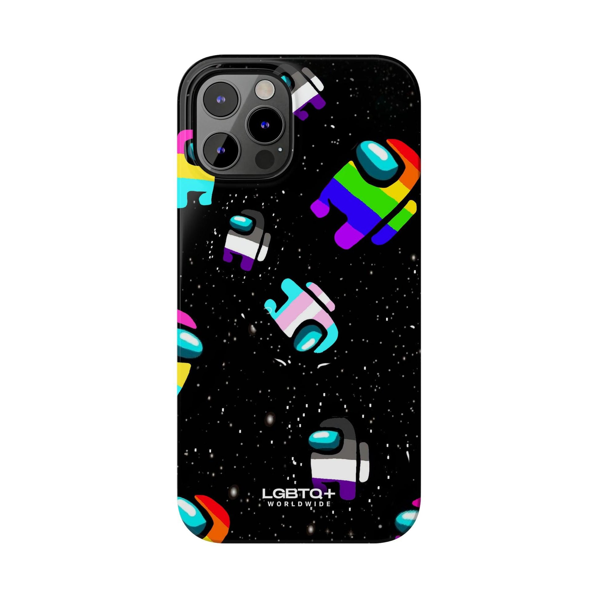 LGBTQWorldwide - ,,IMPOSTER" Handyhülle Accessories, Back-to-School, card, Glossy, iPhone, iPhone Cases, Phone accessory, Phone Cases, Samsung Cases, Slim lgbtq Bekleidung Accessoires unisex Zubehör