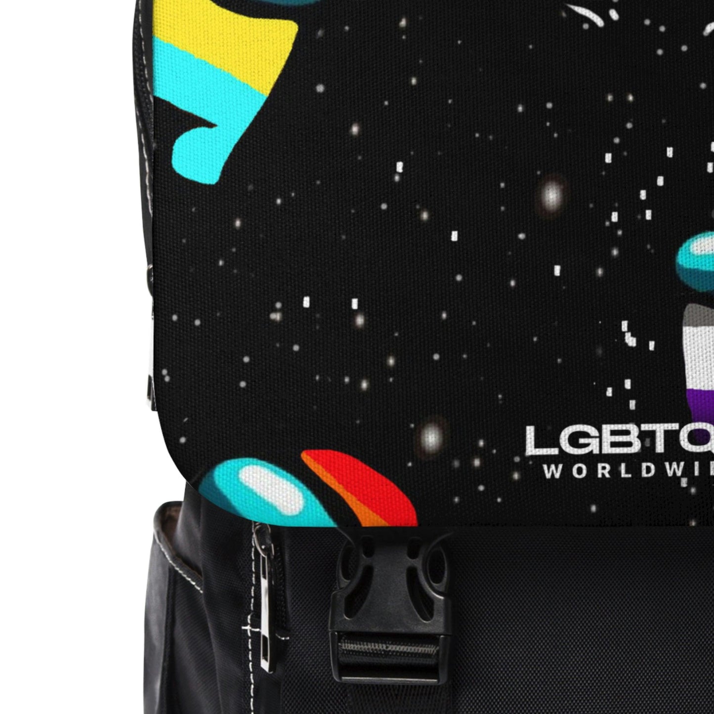 LGBTQWorldwide - ,,IMPOSTER" Unisex Rucksack accessoires, Accessories, All, All Over Print, AOP, Back packs, Backpacks, Bags, Men's Clothing lgbtq Bekleidung Accessoires unisex Zubehör